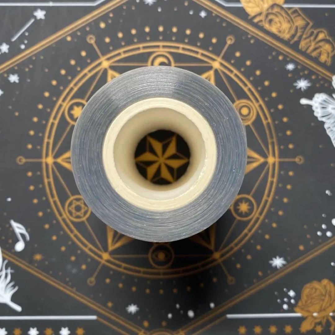 【9205】海外　マステ　中古巻　貝殻光マスキングテープガーデン　お花　残量多め