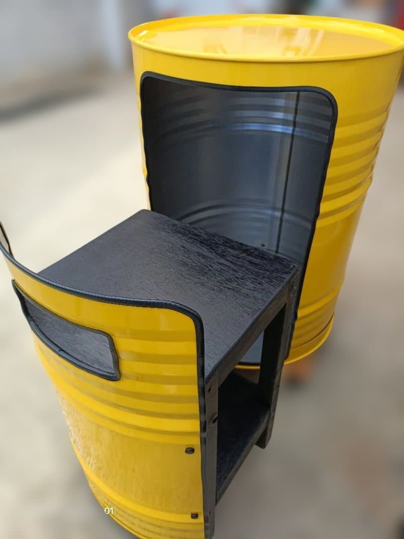 ドラム缶remake！パソコンデスク‼️