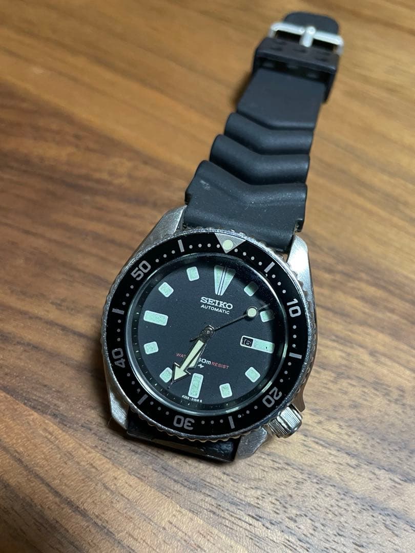 SEIKO ダイバー　自動巻　ジャンク　不動