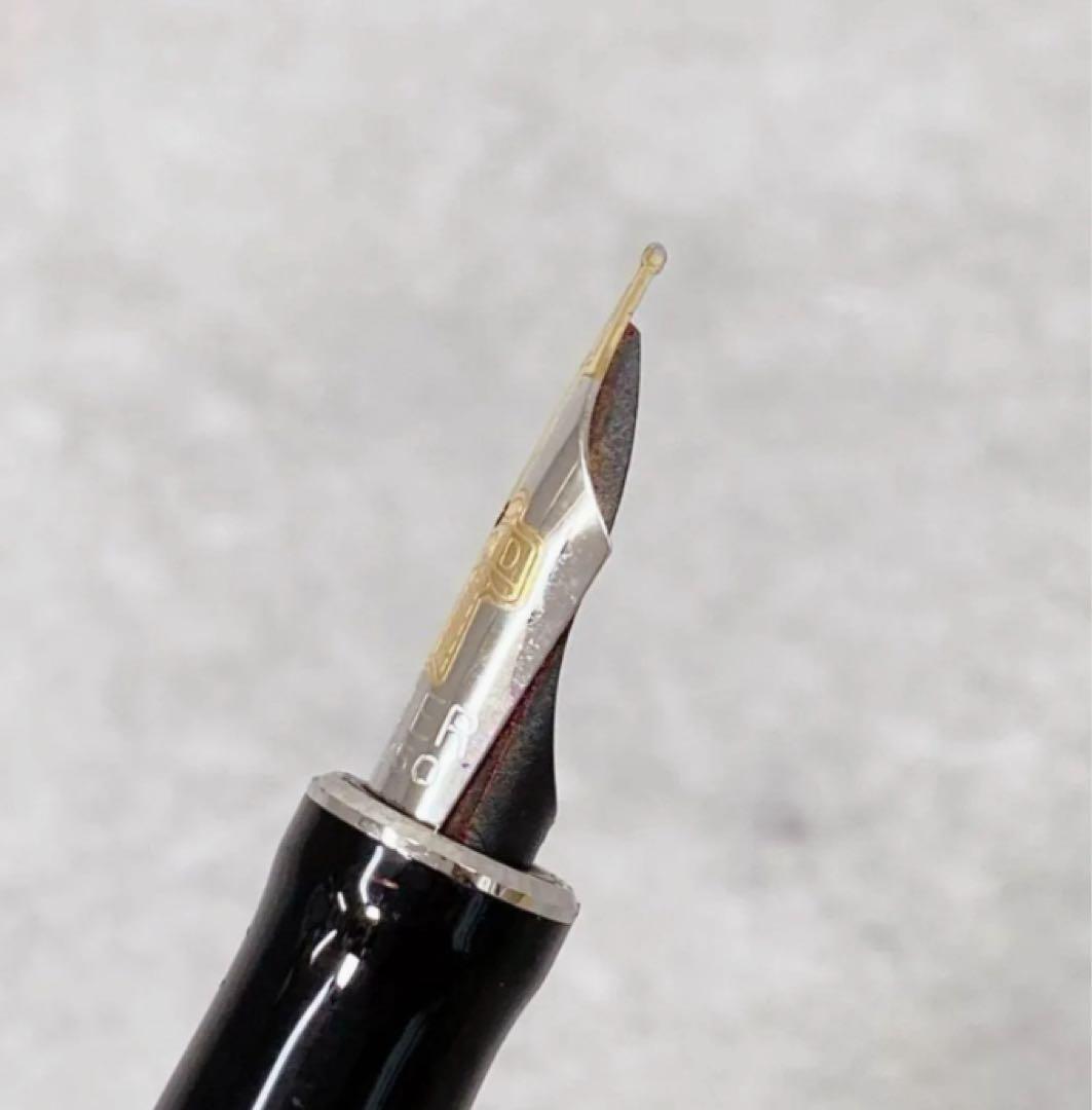 W014 PARKER DUOFOLD 18K750 金 万年筆 筆記用具