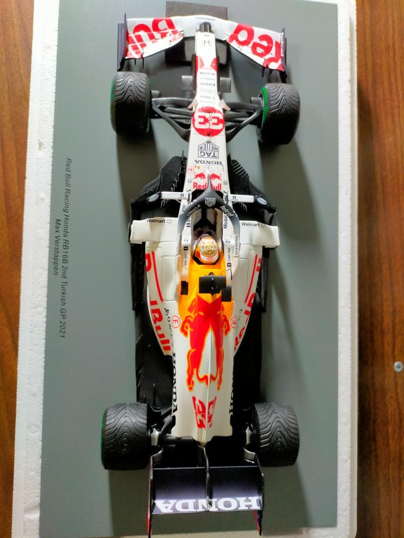 SPARK レッドブル ホンダ RB16B トルコ 1/18 ありがとう号