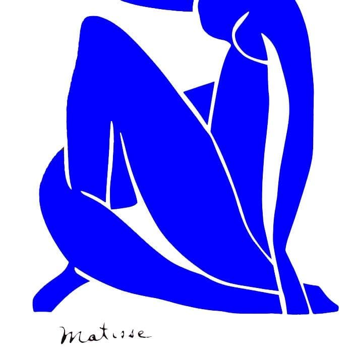 額装済/ブルーヌード/マティス/ポスター/インテリア/アート