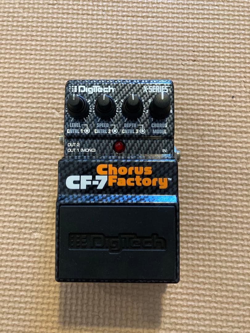 【美品】DigiTech CF-7 Chorus Factory コーラス