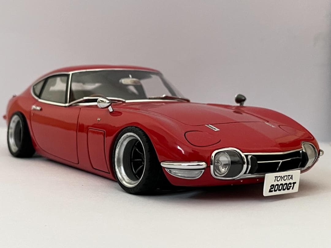 オートアート 1/18 TOYOTA 2000GT UPGRADED カスタム品