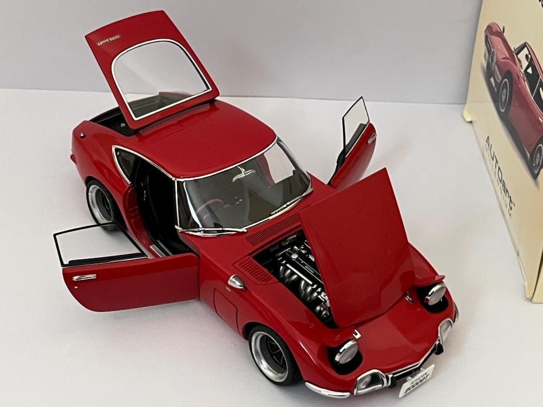 オートアート 1/18 TOYOTA 2000GT UPGRADED カスタム品