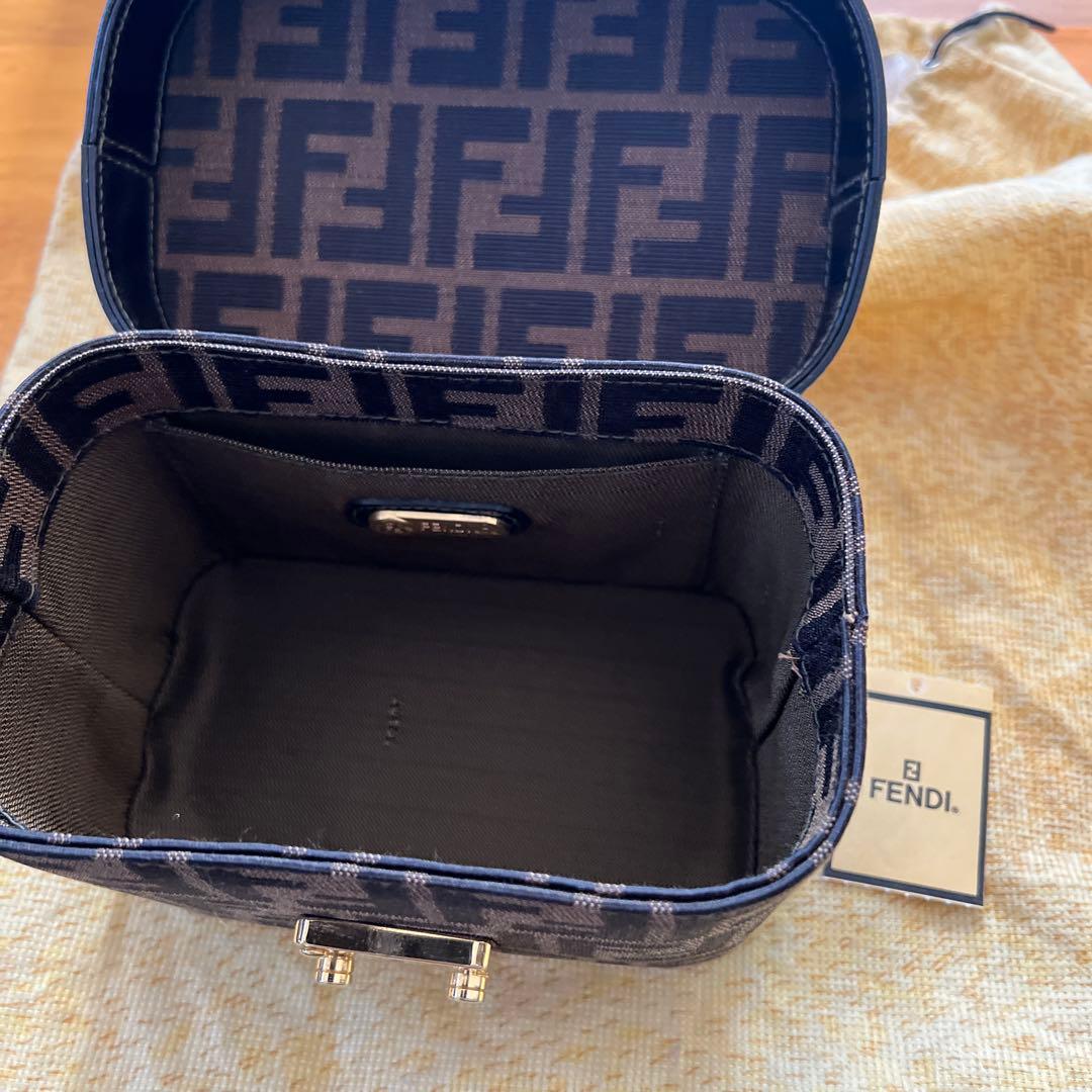 FENDI ヴィンテージズッカ柄バニティバッグ