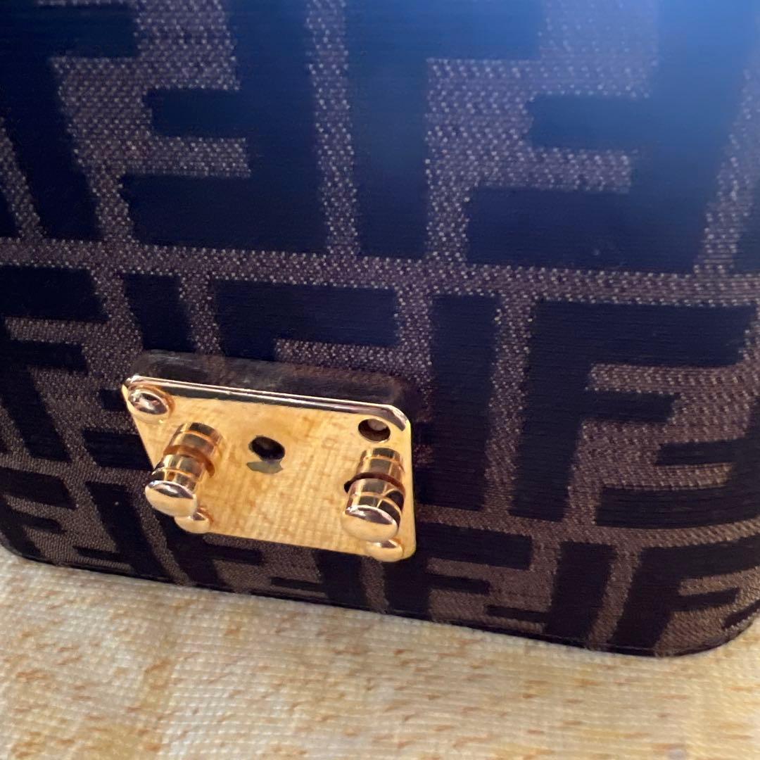 FENDI ヴィンテージズッカ柄バニティバッグ