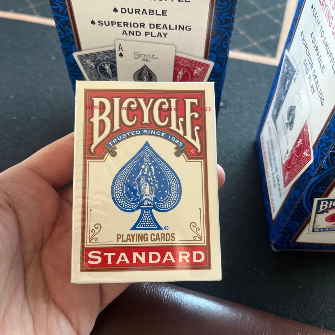 t*o様 Bicycle トランプ 12デッキ 6赤6青