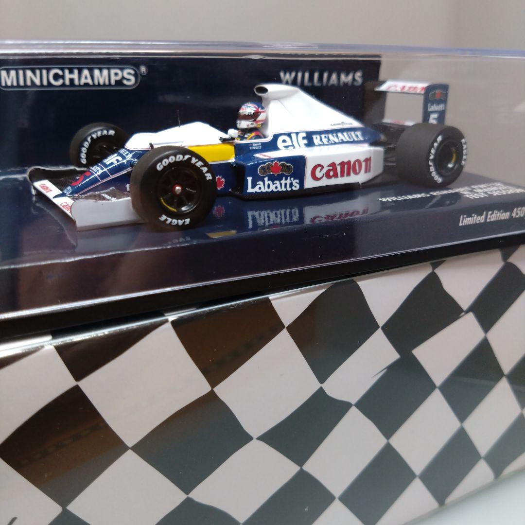【最終価格】1/43 ミニチャンプス ウイリアムズ FW13B マンセル