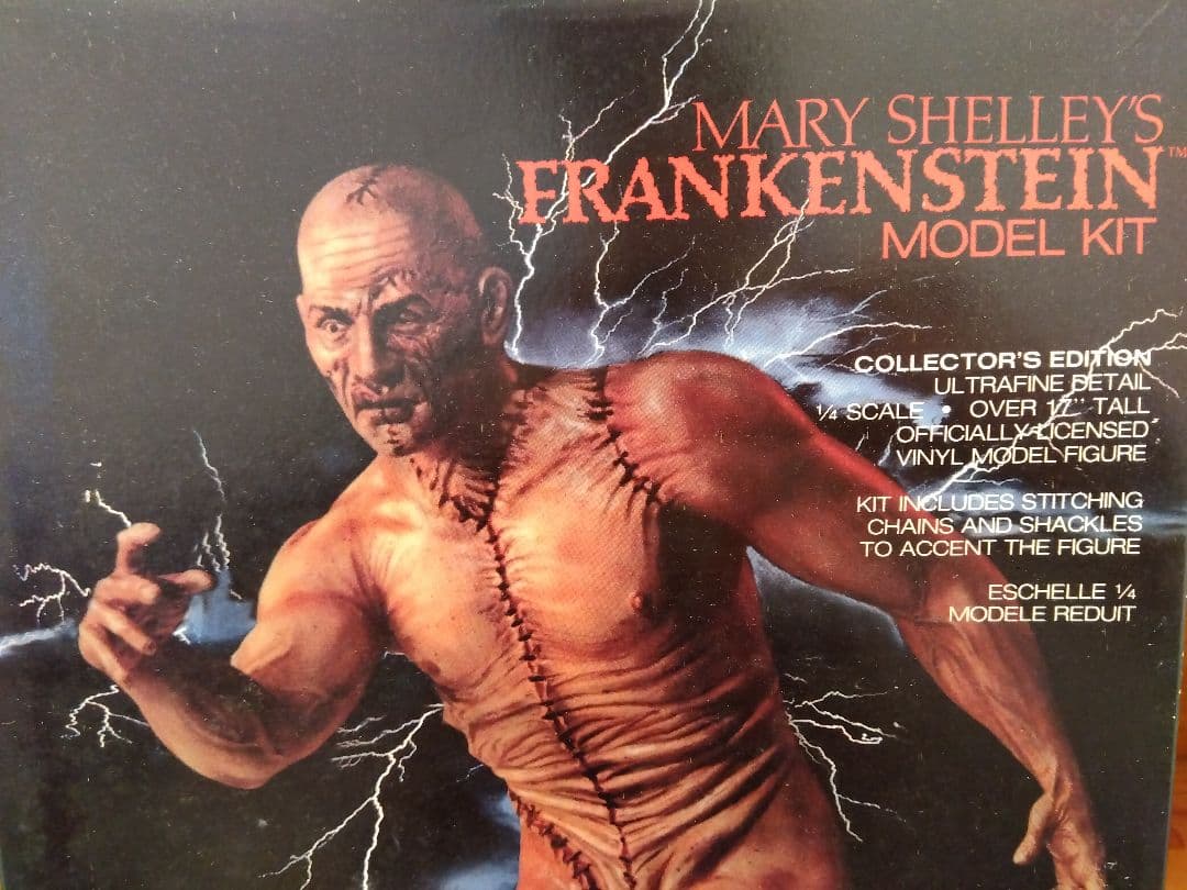●スクリーミン フランケンシュタイン 1/4 ソフビキット ガレージキット