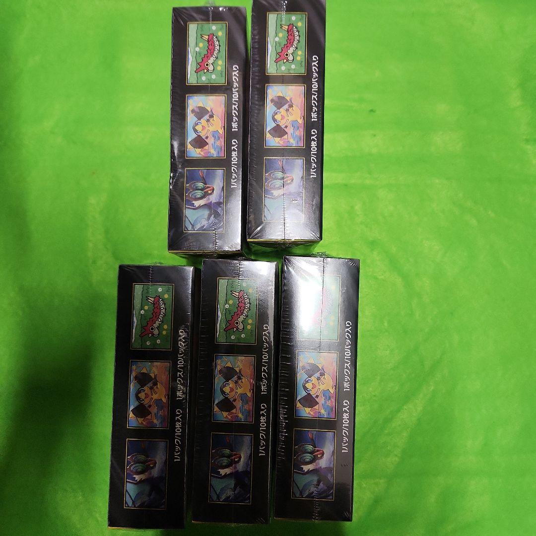 ポケモンカードMEGAドリームex　5BOXシュリンク付き