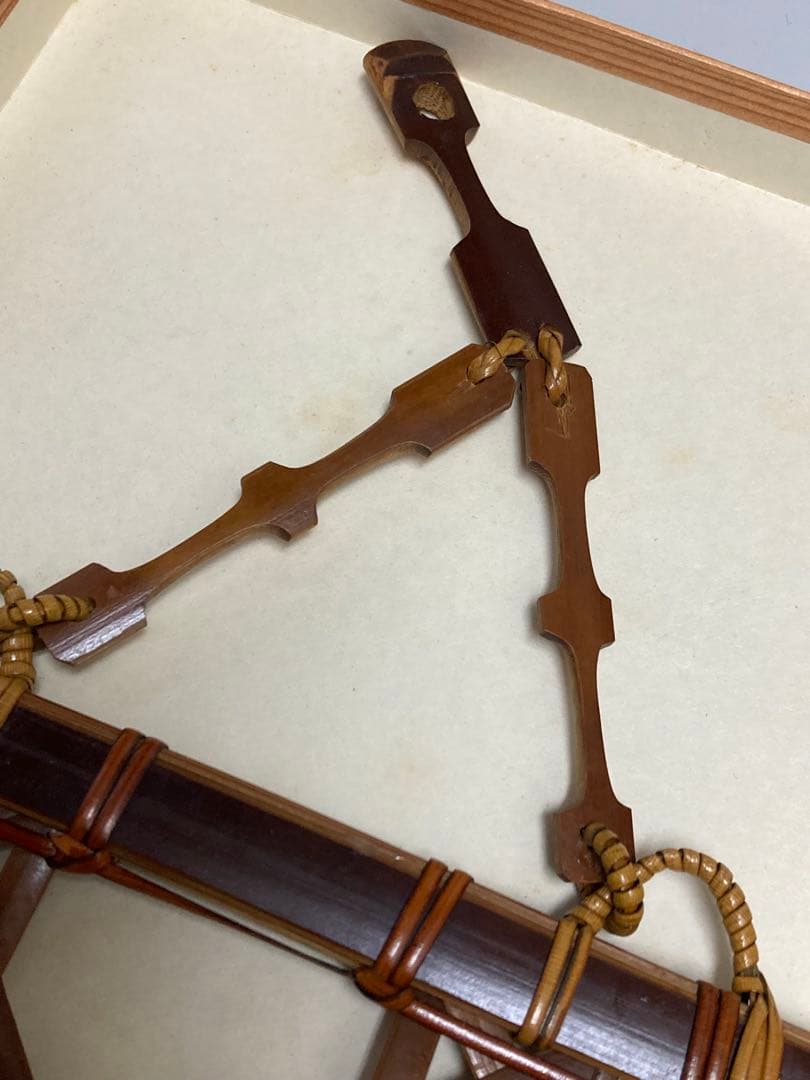 竹工芸　短冊かけ　竹　八木澤正