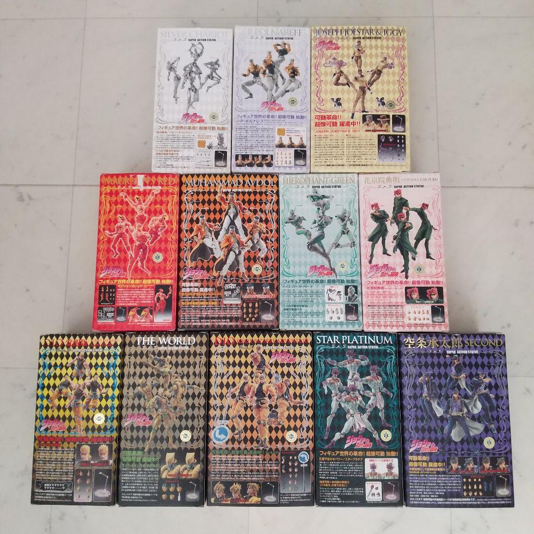 超像可動 ジョジョの奇妙な冒険 第3部 12体セット