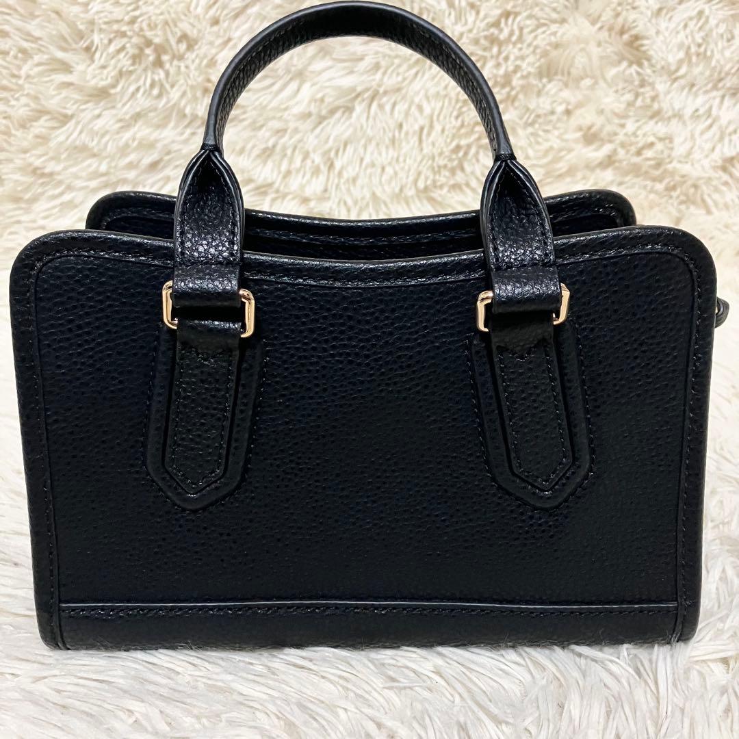 【新品同様】 MARC JACOBS ハンド 2way レザーブラック