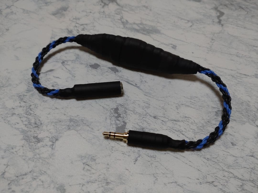 新作72段式カタパルト搭載　3.5㍉3極メス-3.5㍉3極オス　約38cm　6芯