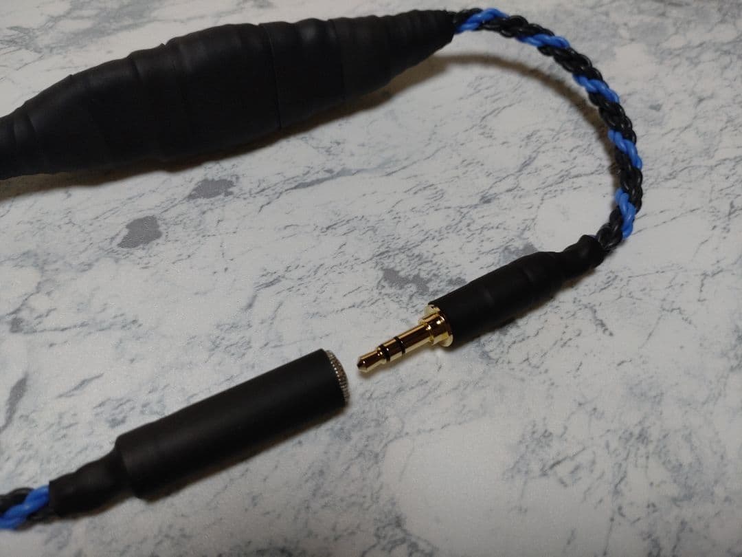 新作72段式カタパルト搭載　3.5㍉3極メス-3.5㍉3極オス　約38cm　6芯