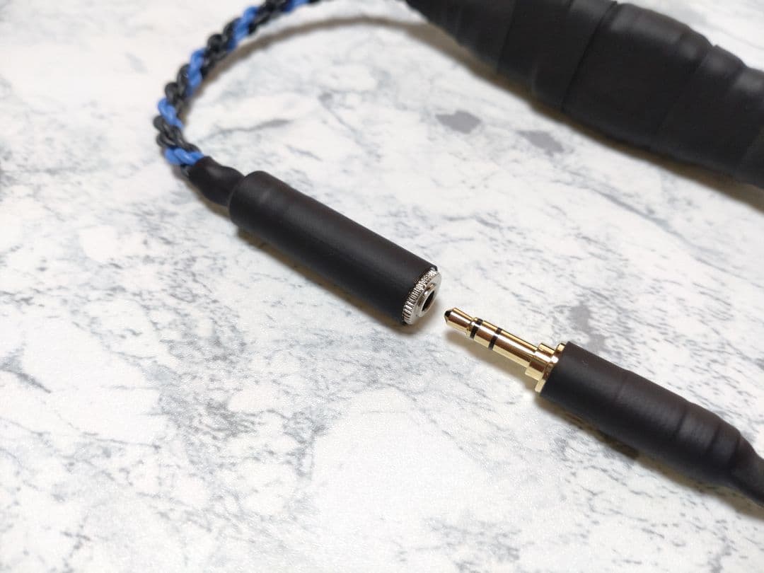 新作72段式カタパルト搭載　3.5㍉3極メス-3.5㍉3極オス　約38cm　6芯