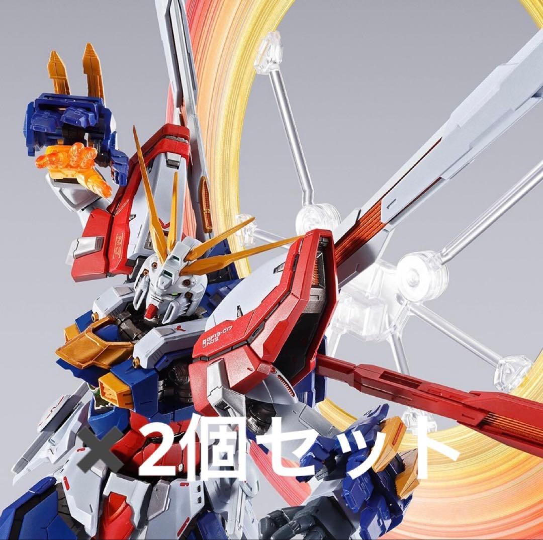 L BUILD ゴッドガンダム＆ゴッドガンダム弐メタルビルド　2個セット