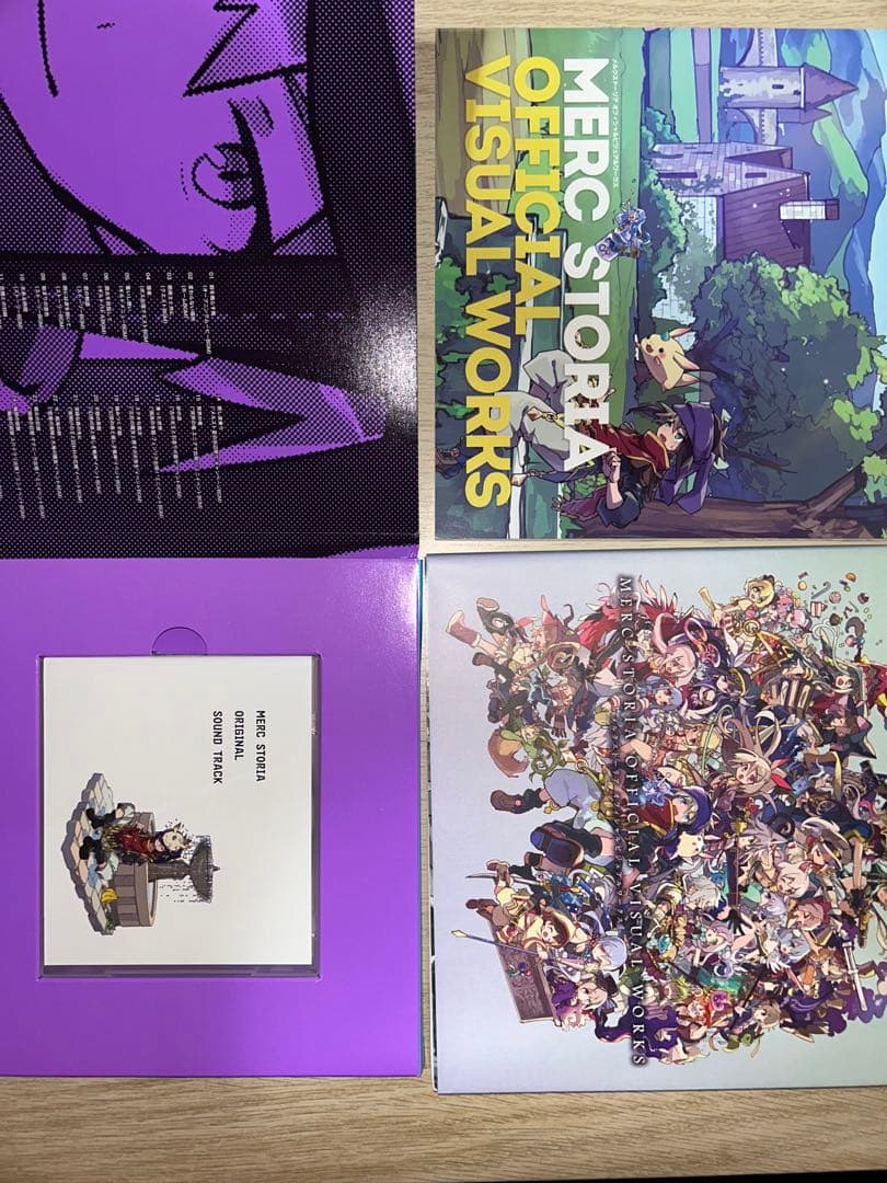 【1〜3弾セット】メルクストーリア オフィシャルビジュアルワークス 1～3弾