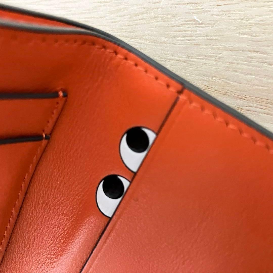 定価5.3万✨訳あり✨極美品✨アニヤハインドマーチ✨ミニ財布✨eyes✨紺