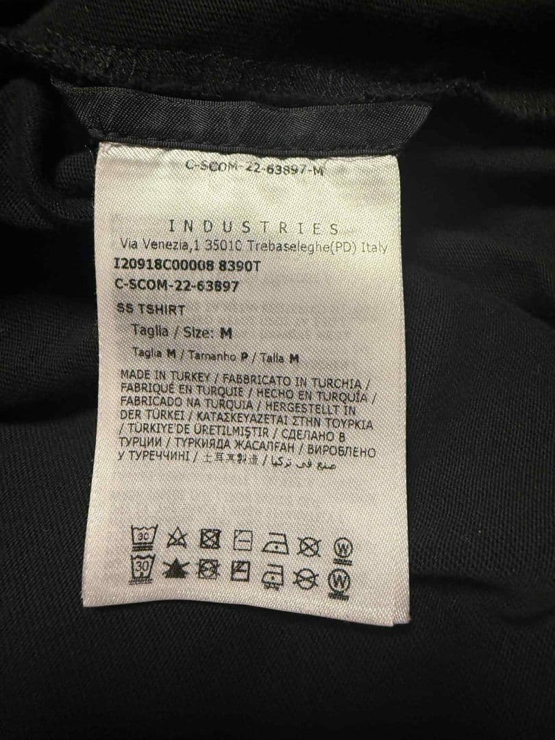 即完売希少モデル モンクレール MONCLER 23SS Tシャツ サイズM 黒