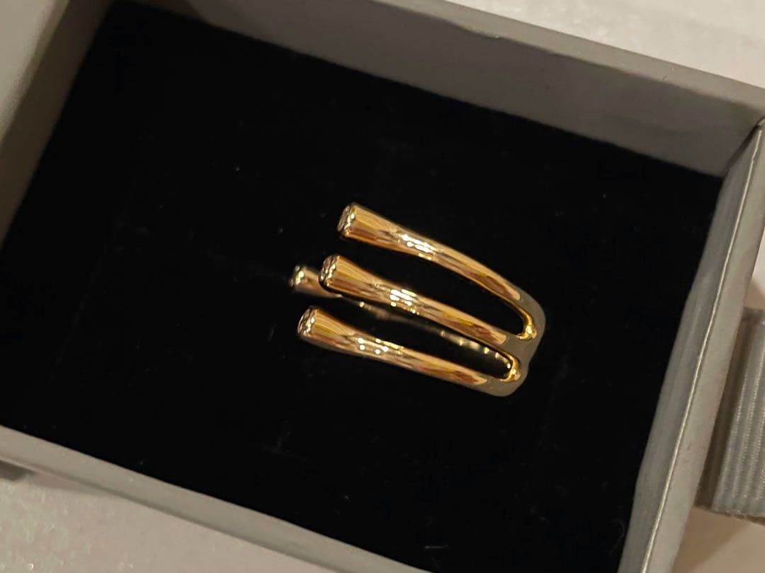 Hirotaka / DROSERA ダイヤモンド カフ リング