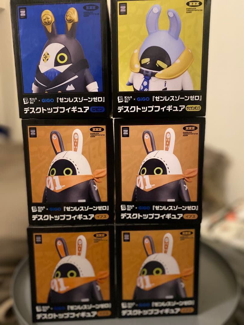 ゼンレスゾーンゼロ　GIGO　デスクトップ　　ロビン　イアス　ザビザンボンプ