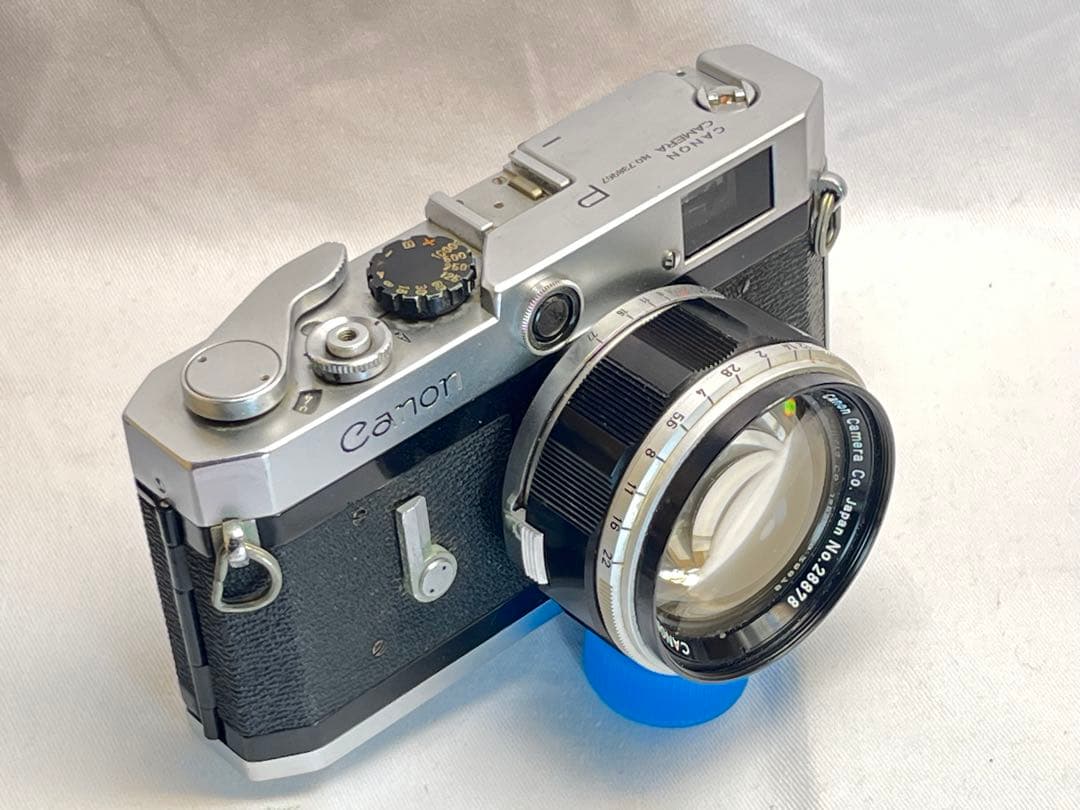 Canon P レンジファインダーカメラ 50mm 1:1.2 大口径レンズ付