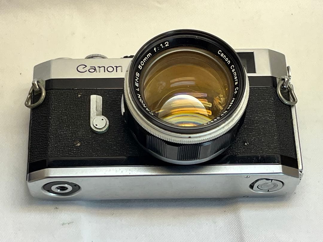 Canon P レンジファインダーカメラ 50mm 1:1.2 大口径レンズ付