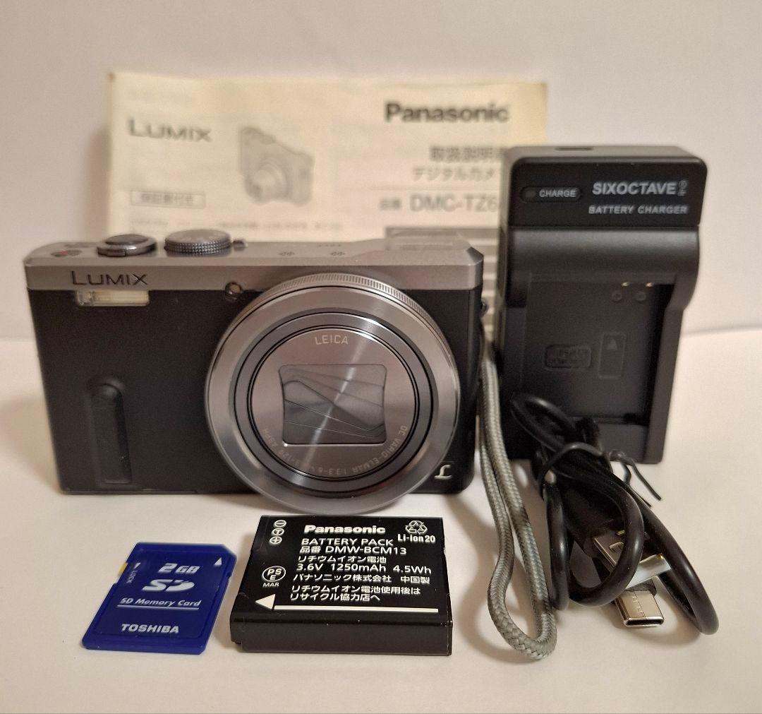 [準美品] Panasonic LUMIX DMC-TZ60 コンデジ