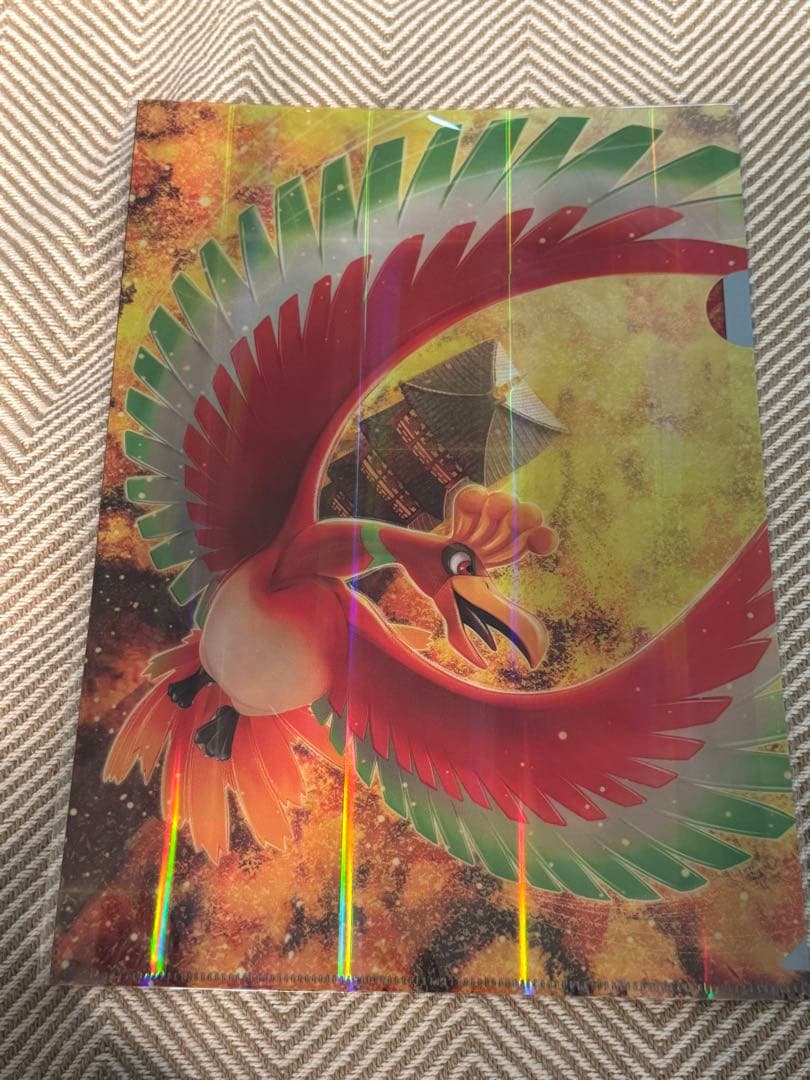 クリアファイル ホウオウ ルギア ポケモンセンター　未開封