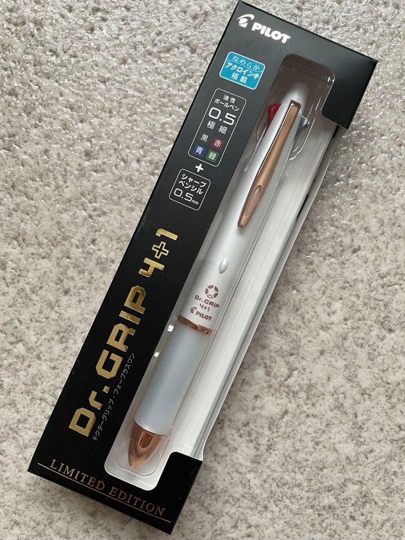 新品未開封　Dr.GRIP 4+1 2019年限定色 ホワイト・ピンクゴールド
