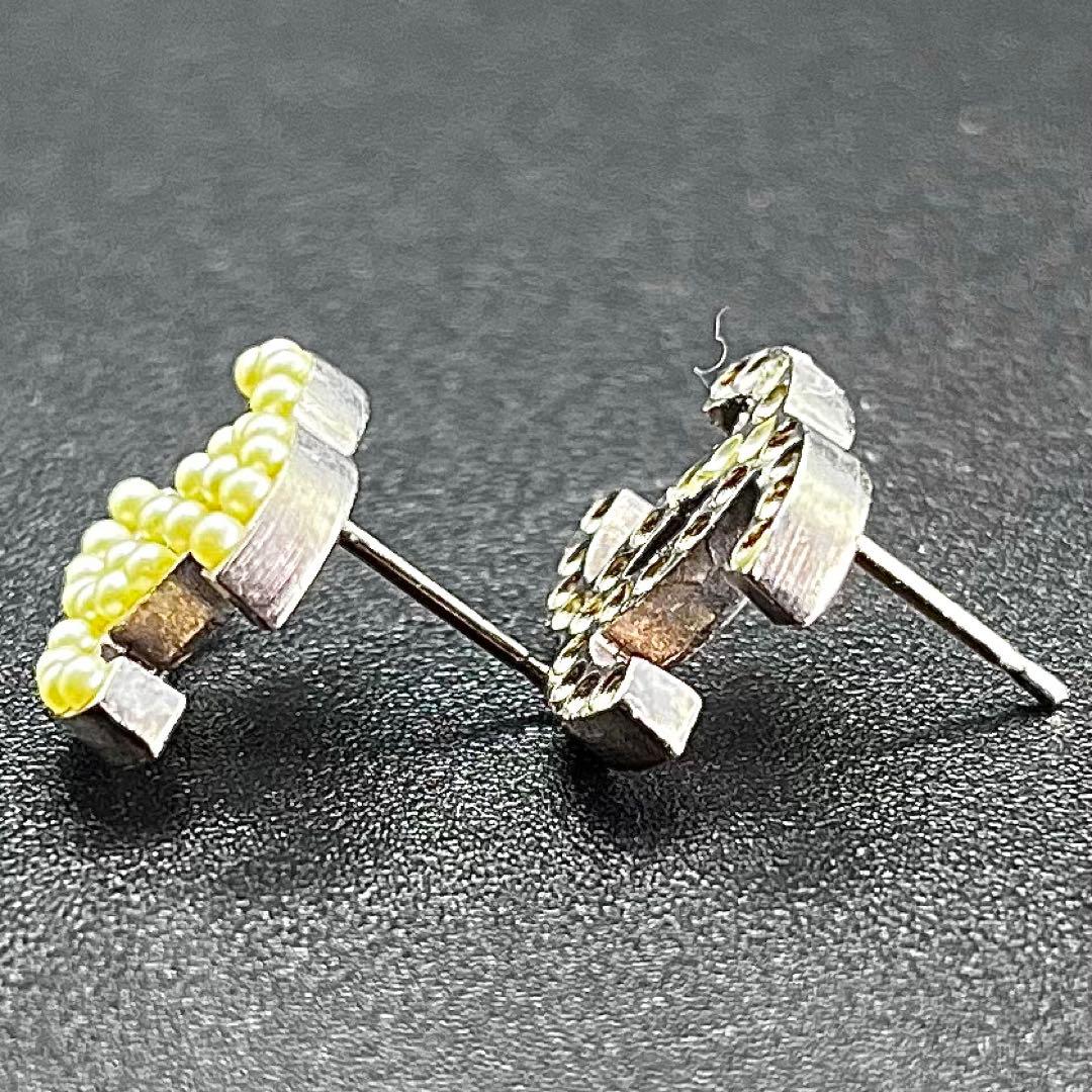 ヴィンテージ CHANEL ココマーク パール イヤリング フランス製