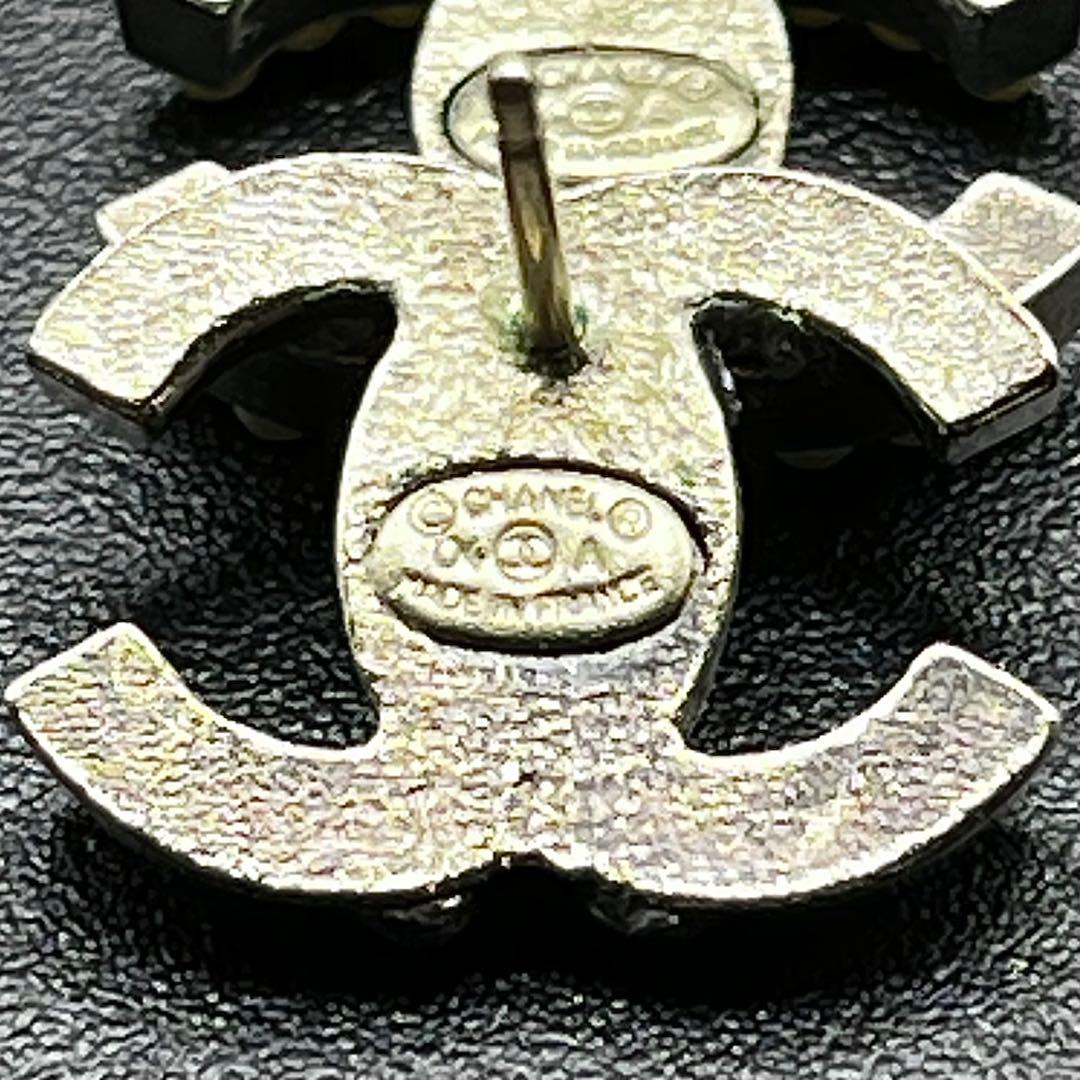 ヴィンテージ CHANEL ココマーク パール イヤリング フランス製