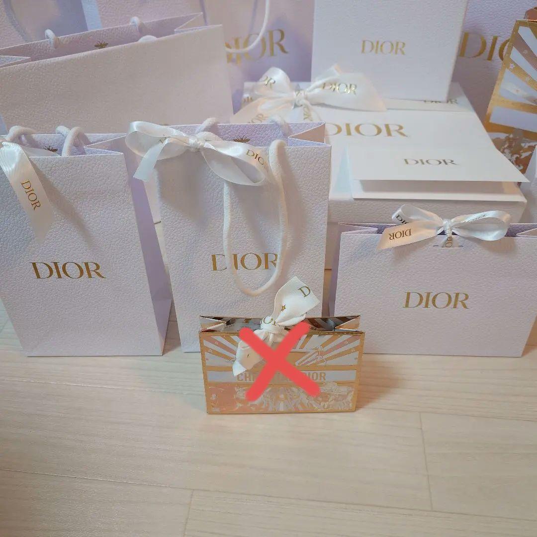 ディオール　まとめ売り　空箱　ショッパー　ギフト　ギフトセット　SNS