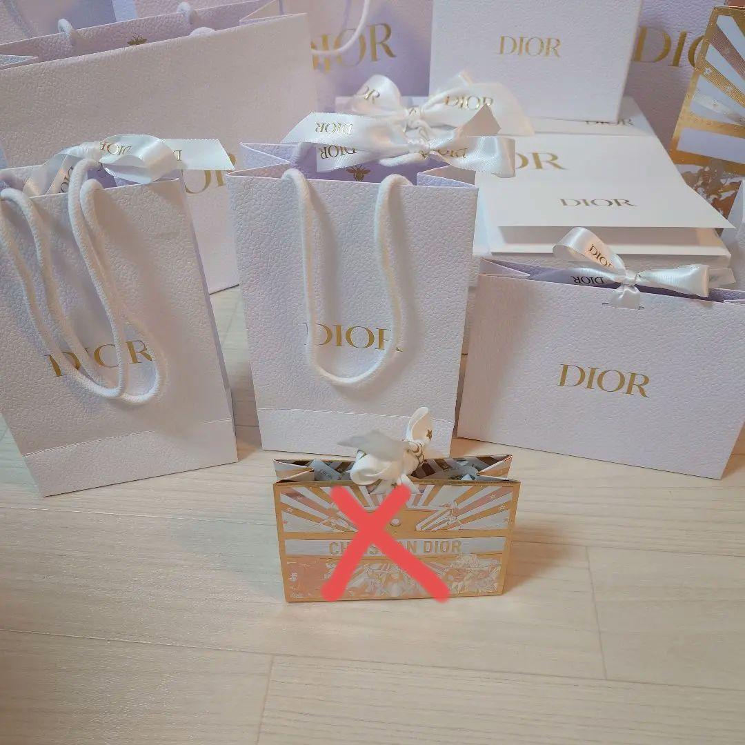 ディオール　まとめ売り　空箱　ショッパー　ギフト　ギフトセット　SNS
