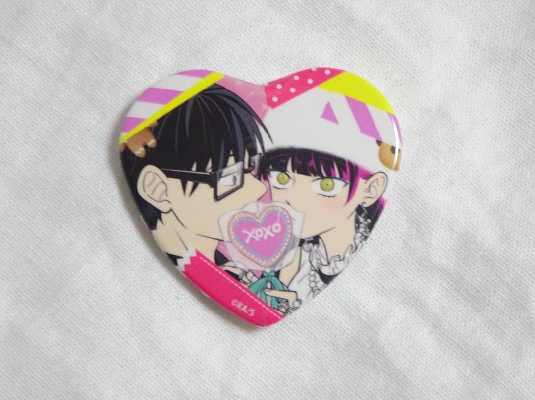 正反対な君と僕 アニメイトカフェ トレーディングハート缶バッジ 鈴木 谷 4巻