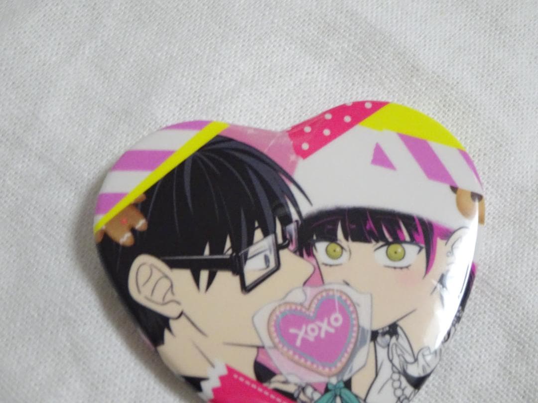 正反対な君と僕 アニメイトカフェ トレーディングハート缶バッジ 鈴木 谷 4巻