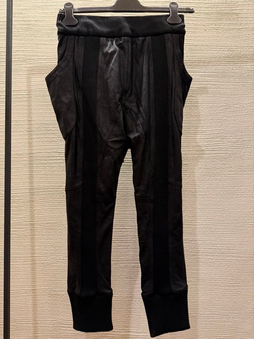 00s bajra レザー　サルエルパンツ　leather pants バジュラ