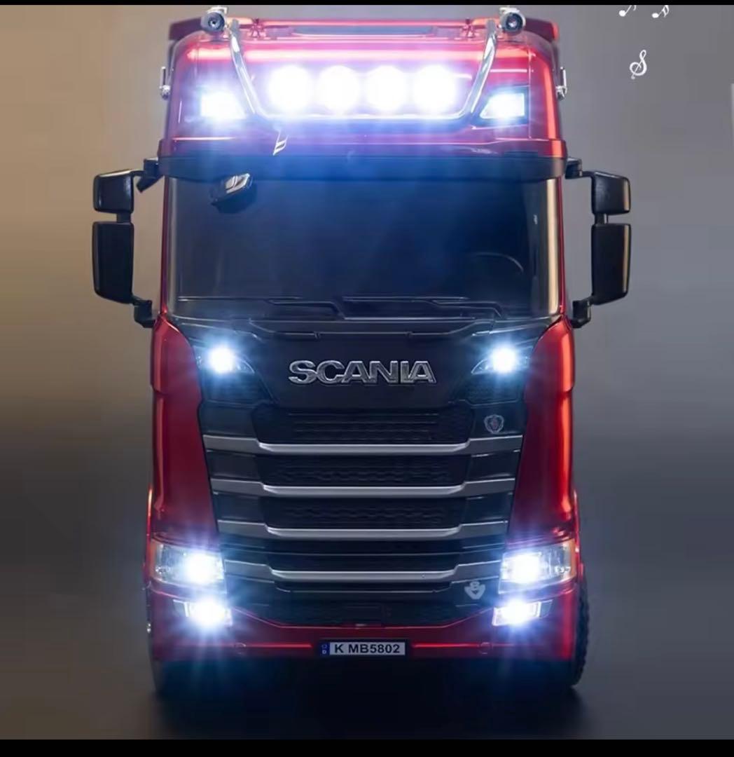 新品 1/18 19chスカニア R770 ラジコン トラック ヘッド台車セット