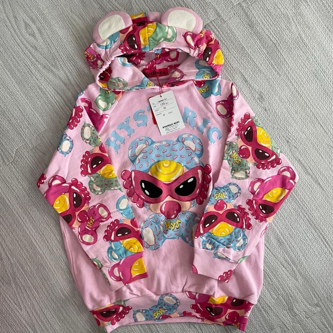 新品未使用品HYSTERIC MINIタグ付きヒスミニ　トレーナー120(L)