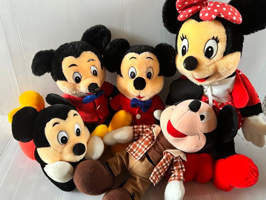 ミッキー・ミニー ぬいぐるみ 5体セット