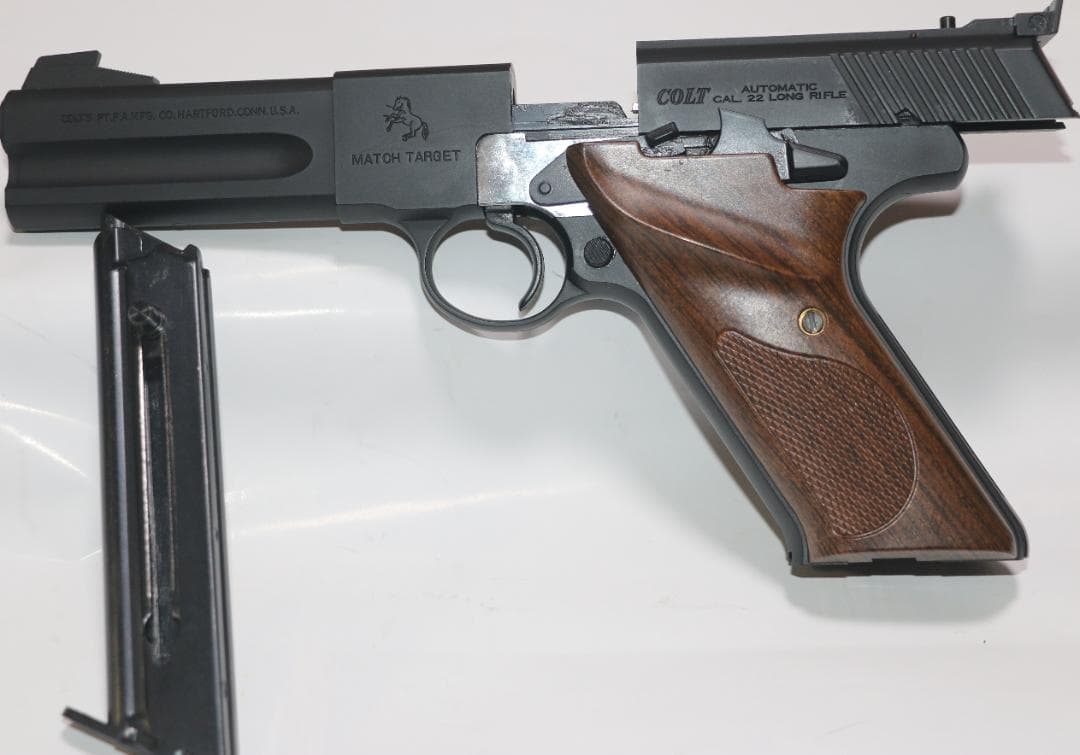 コクサイ強化ABS樹脂製モデルガン コルト ウッズマン マッチターゲット合法品