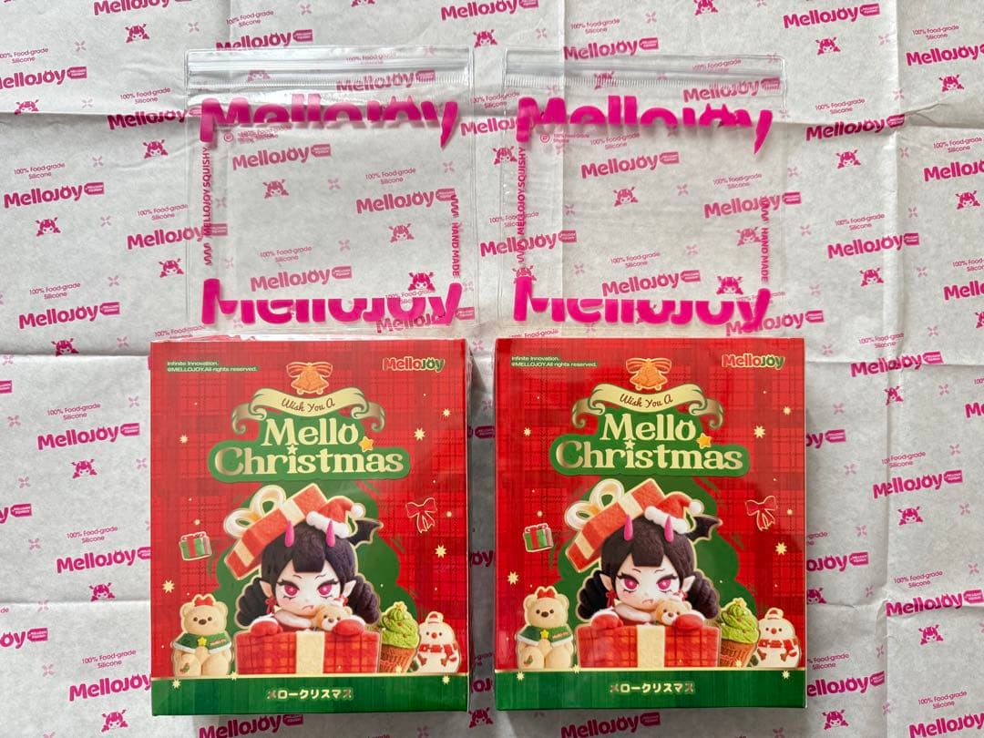 【新品未開封】入手困難Mellojoyメロークリスマス×2 替え袋×2