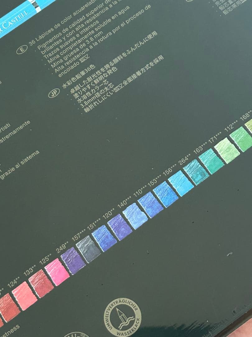 ★新品 ★Faber-Castell アルブレヒトデューラー水彩色鉛筆 36色