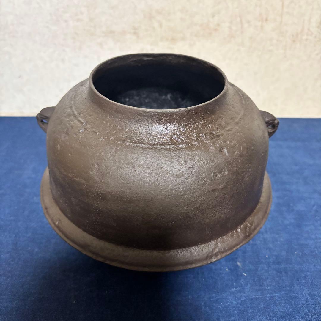 風炉/茶釜/電熱器/唐銅朝鮮風炉釜/野々田製電熱器/敷板/茶道具/お点前道具