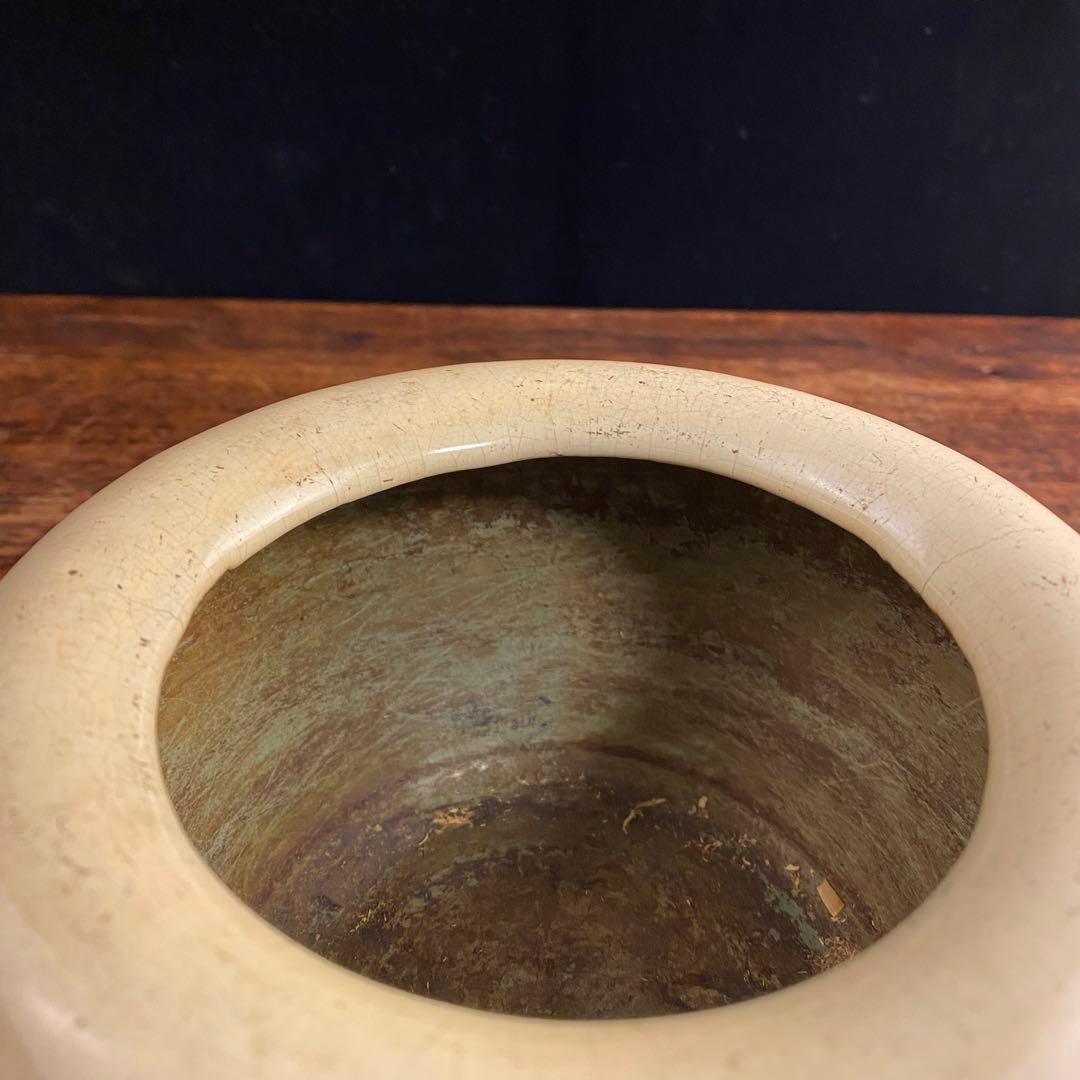 宜鈞窯白磁壷 中国古美術