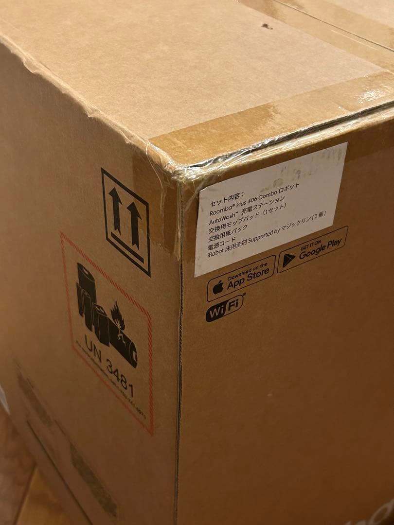 ルンバRoomba Plus 406 Comboロボット+ AutoWash