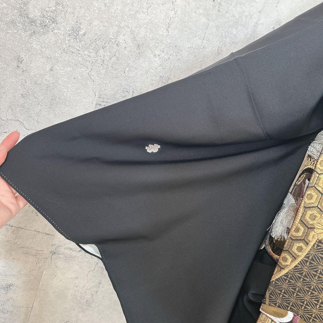 留袖　フルセット　黒留袖　ヤマト謹製　刺繍　豪華　作家物