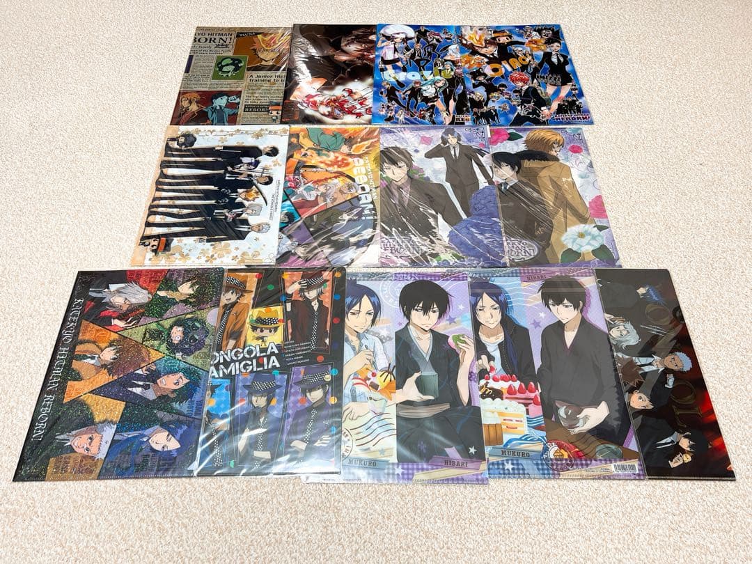 家庭教師ヒットマンリボーン　クリアファイル　まとめ売り